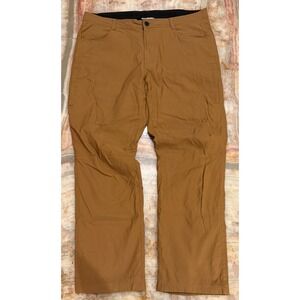 Orvis Mens Tech Straight Leg Chino Pants Brown Classic Casual Wear Outdoor 38
